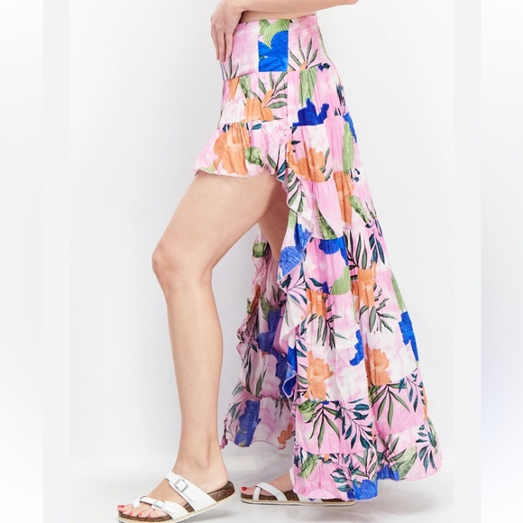 Muche & Muchette High Low Skirt One Size - Picture 1 of 11